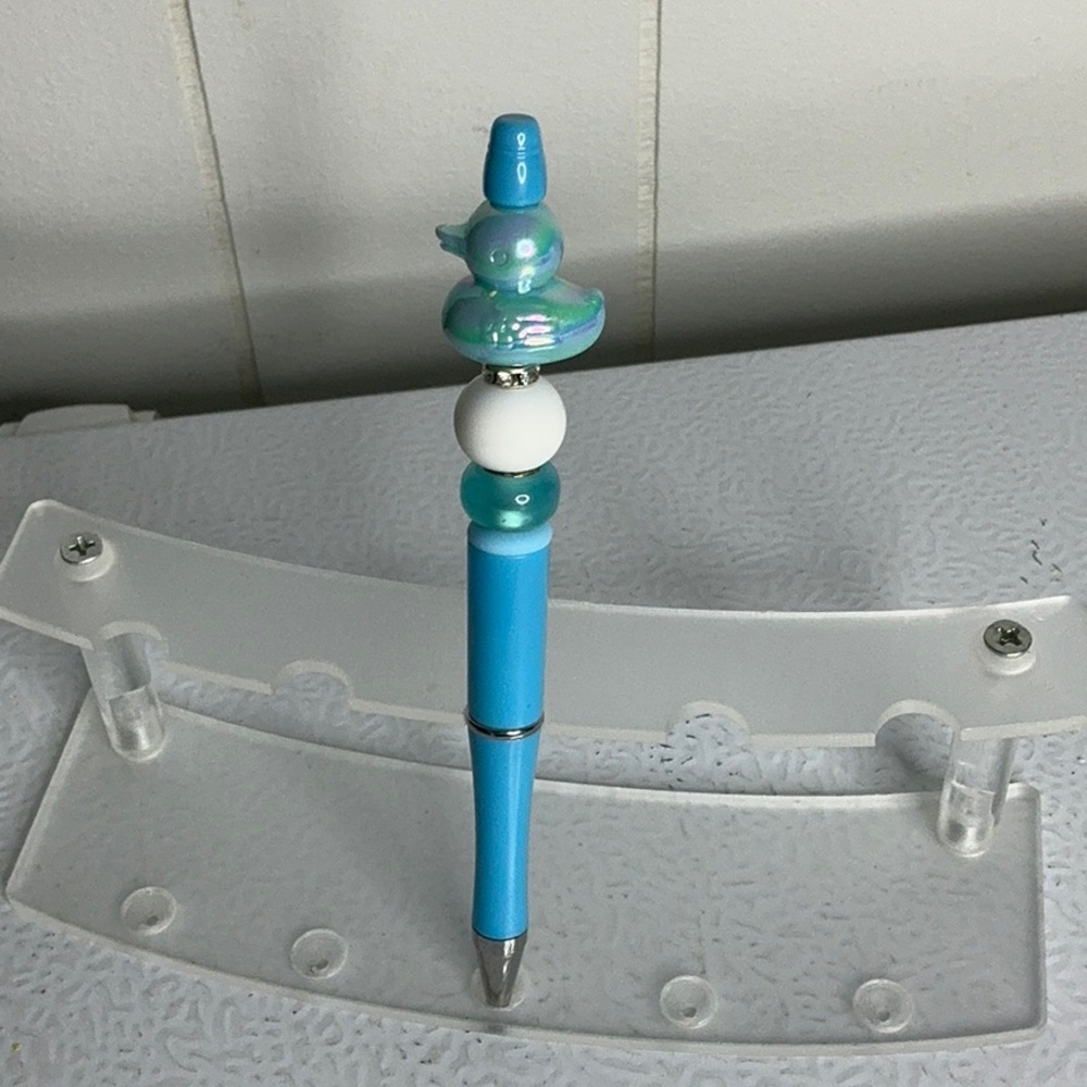 Blue and White Decorative Pen